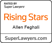 Rated By Super Lawyers | Rising Stars | Allan Feghali | SuperLawyers.com