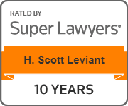 Rated By Super Lawyers | H. Scott Leviant | 10 Years